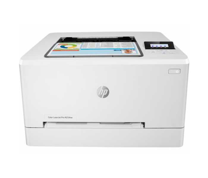 HP M254NW LaserJet Pro Color Printer - White - Zoom Image 5