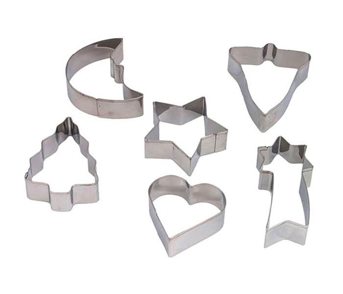 Prestige PR5686 6 Pieces Biscuit Cutters, Silver - Zoom Image 2