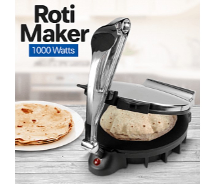 Mebashi ME-RM100 10 Inch Roti Maker 1000 W Stainless Steel and Black - Zoom Image 6