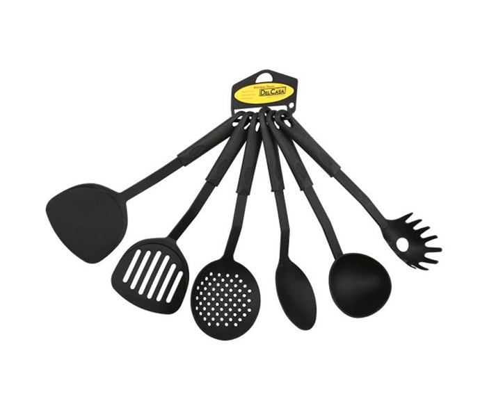 Delcasa DC1343 Nylon Tool Set - Black, 6 Pieces - Zoom Image