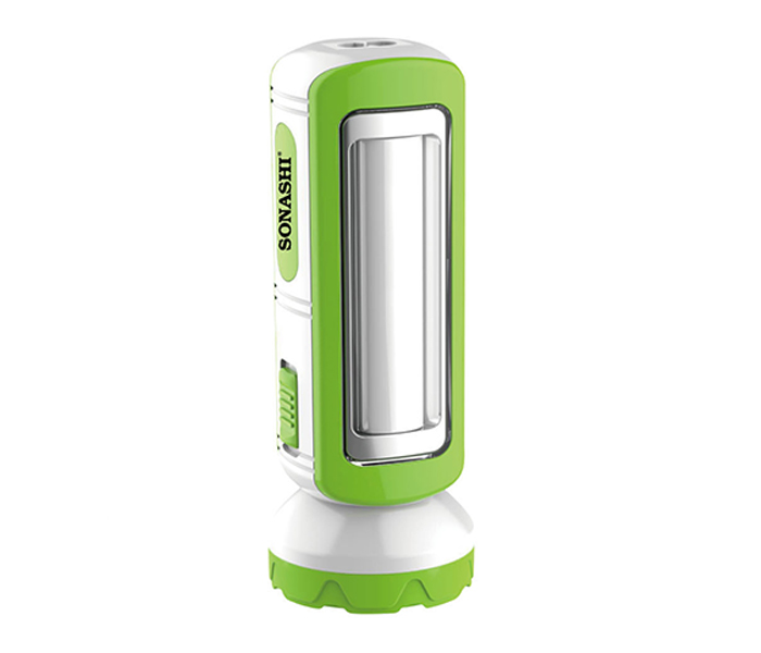 Sonashi SPLT-114 2-In-1 Rechargeable LED Torch with Lamp - Green - Zoom Image 5