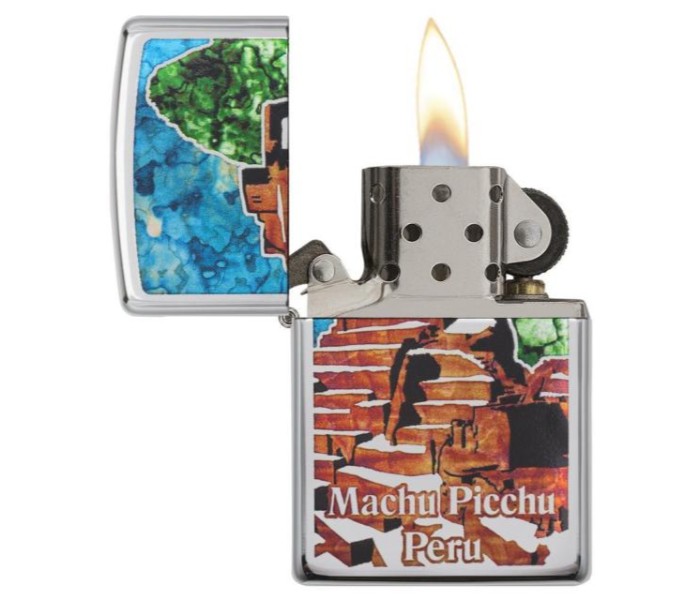 Zippo 29496 250 Machu Picchu Peru Lighter Multicolor - Zoom Image 1