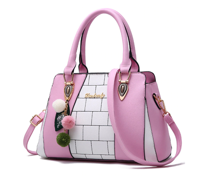 FLLi New Korean Style Womens Handbag - Pink - Zoom Image