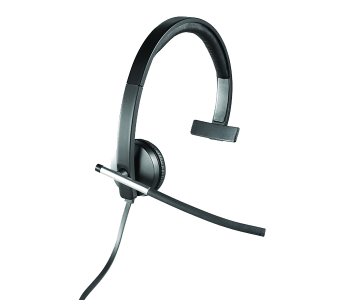 Logitech 981-000514 H650E USB Wired Mono Headset - Black - Zoom Image 4