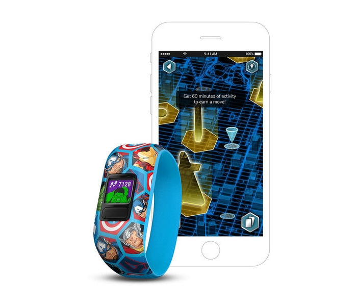 Garmin Activity Tracker Vivofitjr2 Smart Band For Kids - Avengers - Zoom Image 3