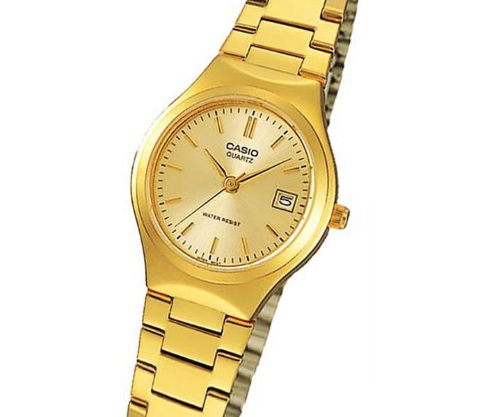 Casio LTP-1170N-9ARDF Womens Analog Watch Gold - Zoom Image