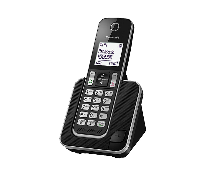 Panasonic KX-TGD310 Digital Cordless Phone - Black - Zoom Image 4