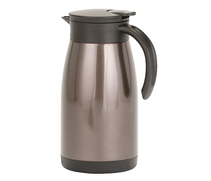 Royalford RF8304 1 Litre Stainless Steel Mini Vacuum Flask - Brown - Zoom Image 2