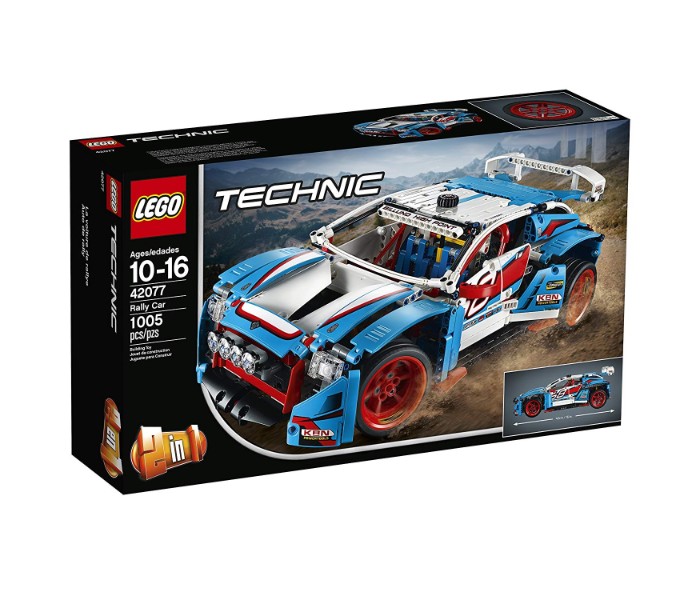 Lego Technic 42077 Rally Car Multicolor - Zoom Image 1