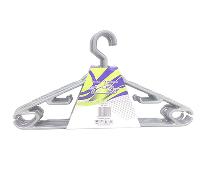 Royalford RF7910 5 Pieces Special Adult Hanger - Grey - Zoom Image