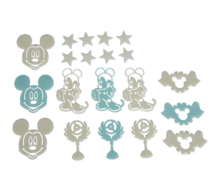 Simba 7052168 Glow in the Dark Mickey Stickers Set - Zoom Image 1