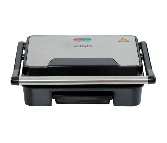 Clikon CK2410 Contact Grill Toaster - Silver - Zoom Image 1