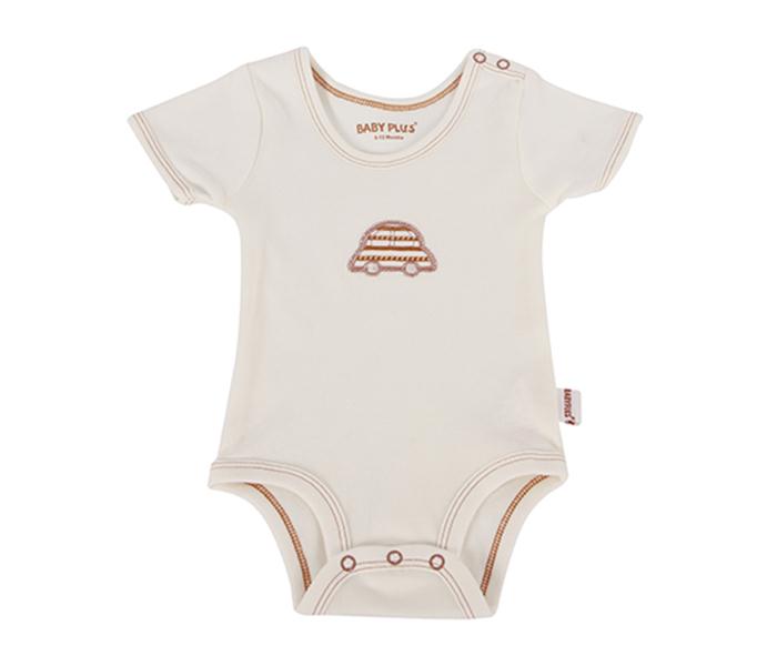 Baby Plus BP7703 Baby Body Suit - White - Zoom Image 1