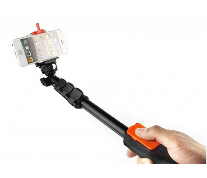 Yunteng Extendable Bluetooth Camera Shooting Handheld Selfie Stick, YT-1288 - Zoom Image 3