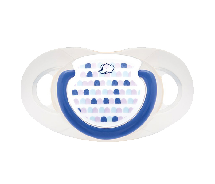 Bebe Confort 3104204000 Dental Safe Silicone Little Valleys Pacifiers - 2 Pieces, White & Blue - Zoom Image 2