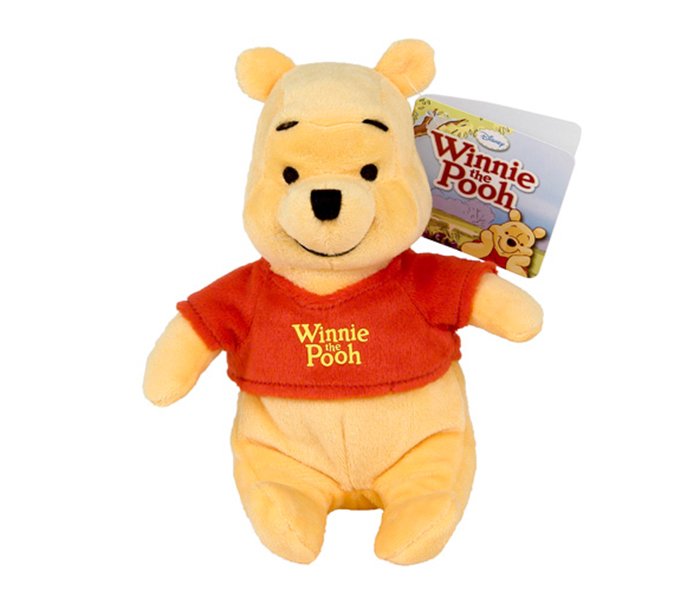 Disney Plush PDP1100035 8-inch Winnie & Friends Pooh Standard Soft Toy - Orange - Zoom Image