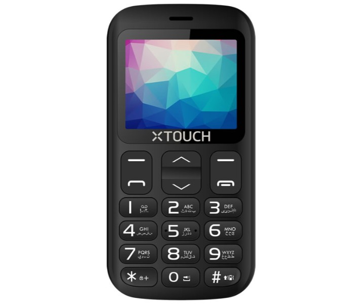 Xtouch SP4 Original and Senior Unique Design Dual Sim Feature Phone Ivory Black - Zoom Image 4