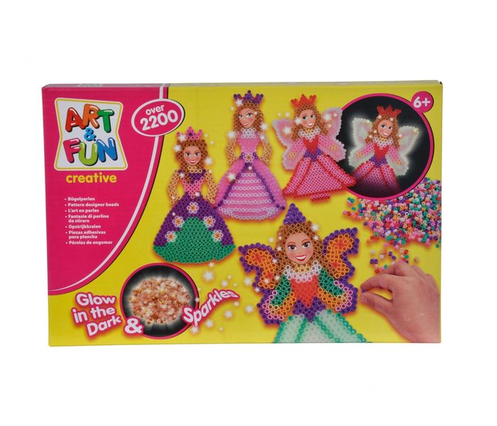 Simba 6377675 Art & Fun Ironing Beads Fairy & Princess - Zoom Image 6