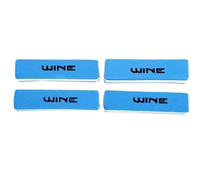 4 Pieces Wine In Style Car Sand Door Guard, Blue - Zoom Image 2