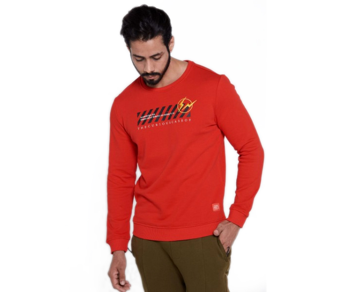 Petro OU10053 Biker Design Long Sleeve T- Shirt 2XL-Red - Zoom Image 1