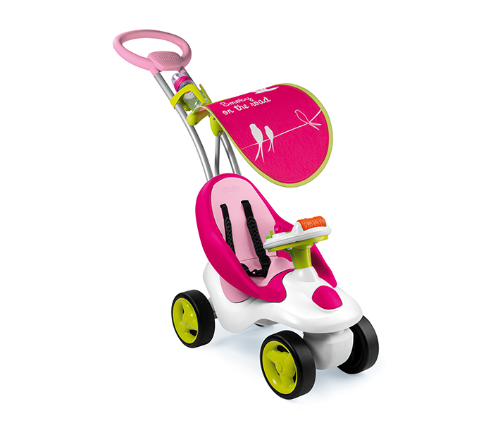 Smoby 413001 Bubble Go Girl Ride On - Pink - Zoom Image 4