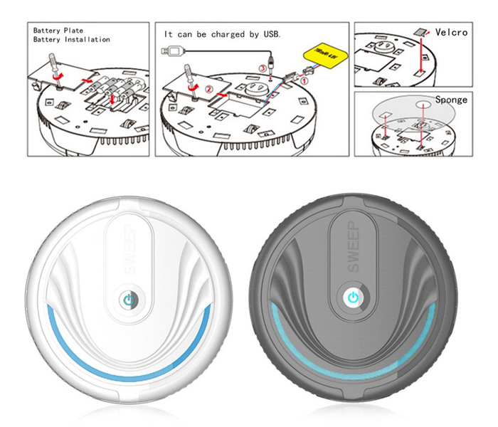 Sweep Auto Cleaning & Smart Sweeping Robot - Zoom Image 5