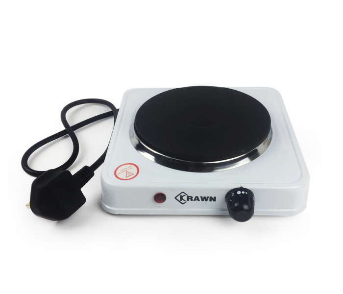 Krawn KW-6202 Portable Electric Hot Plate/Cooktop - white  - Zoom Image 2