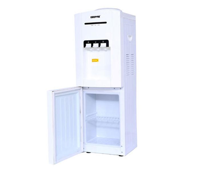 Geepas GWD17011 Hot and Water Dispenser with Cabinet, White - Zoom Image 2