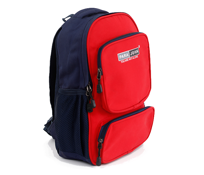 Para John PJSB6023 15-inch School Backpack - Red - Zoom Image 1