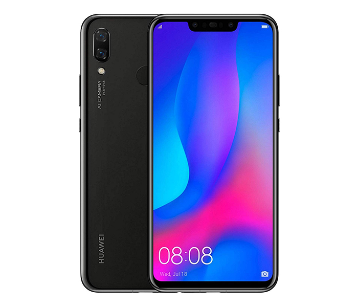 Huawei Nova 3 6GB RAM 128GB Dual Sim 4G Smartphone - Black - Zoom Image 2