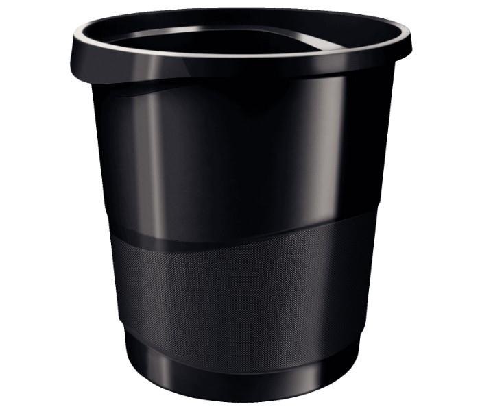 Esselte 623952 Vivida Europost Waste Bin Black - Zoom Image