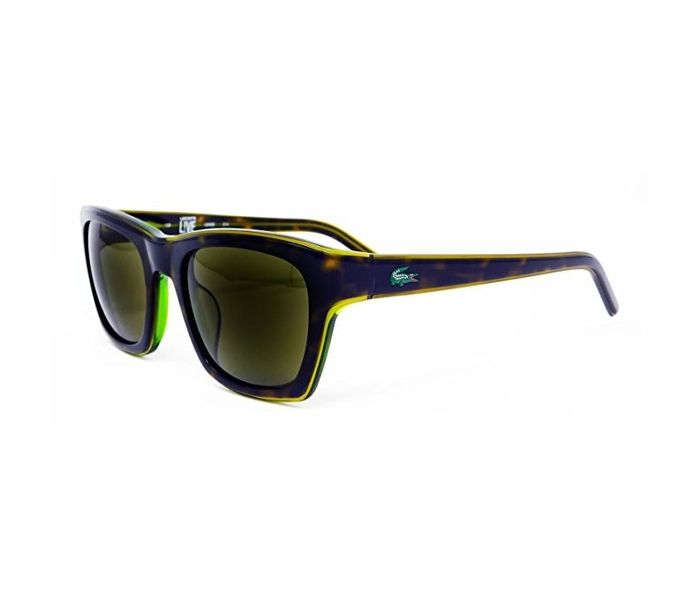 Lacoste L645S 214 Oval Havana Frame & Green Gradient Mirrored Sunglasses for Unisex - Zoom Image 3