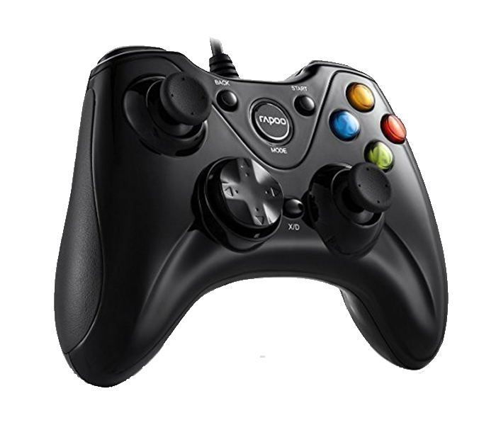 Rapoo V600 Vpro Wired Gamepad - Black 14113 - Zoom Image 1