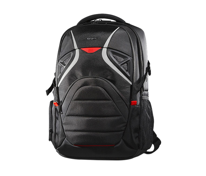 Targus TSB900EU 17.3 inch Strike Gaming Laptop Backpack - Black & Red - Zoom Image 4