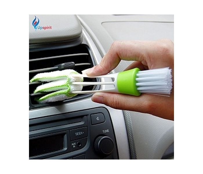 QRC Car AC Window Duster With Soft Brush - Zoom Image 2