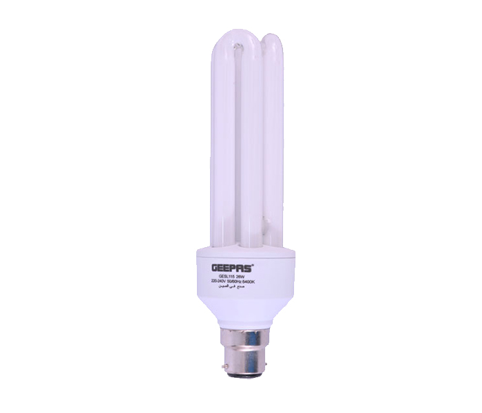 Geepas GESL115 Energy Saving Light - White - Zoom Image