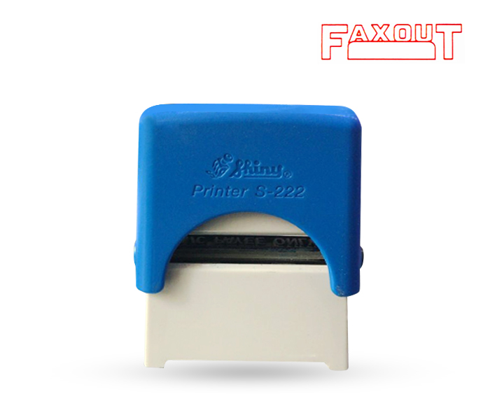 Shiny STF17 FAXOUT Self-Inked Readymade Stamp - Zoom Image