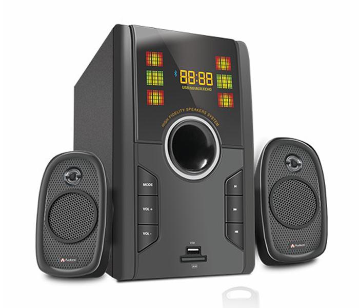 Audionic BT MAX-350 2.1 Channel Powerful Sound System - Black - Zoom Image 1