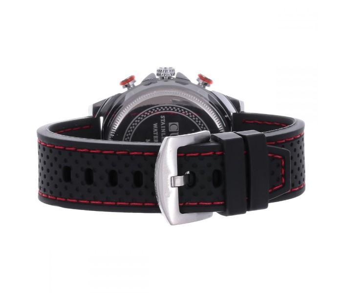 Curren 8146 Rubber Strap Band Quartz Watch For Men - Zoom Image 4