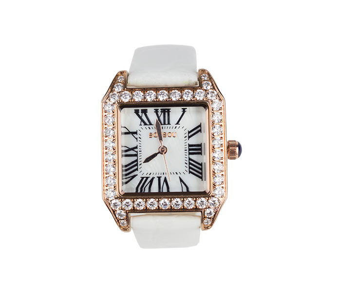 DND DW14764 Analog Watch for Women - White - Zoom Image 3