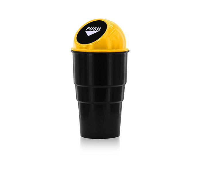 3XR Universal Car Trash Bin - Yellow - Zoom Image 1