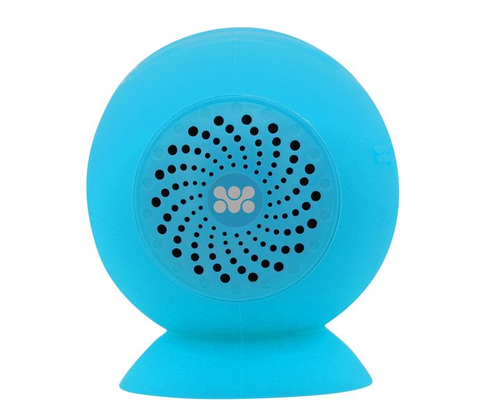 Promate Globo-2 Built-In Mic Portable Wireless Speaker with Suction Cup - Blue - Zoom Image 4