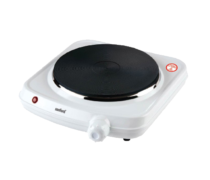 Sanford SF5001HPT BS 1500 Watts Electric Single Hot Plate - White - Zoom Image