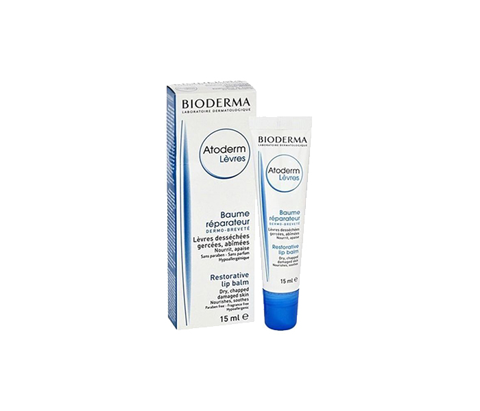 Bioderma N11304924A Atoderm Restorative Lip Balm - 15ml - Zoom Image