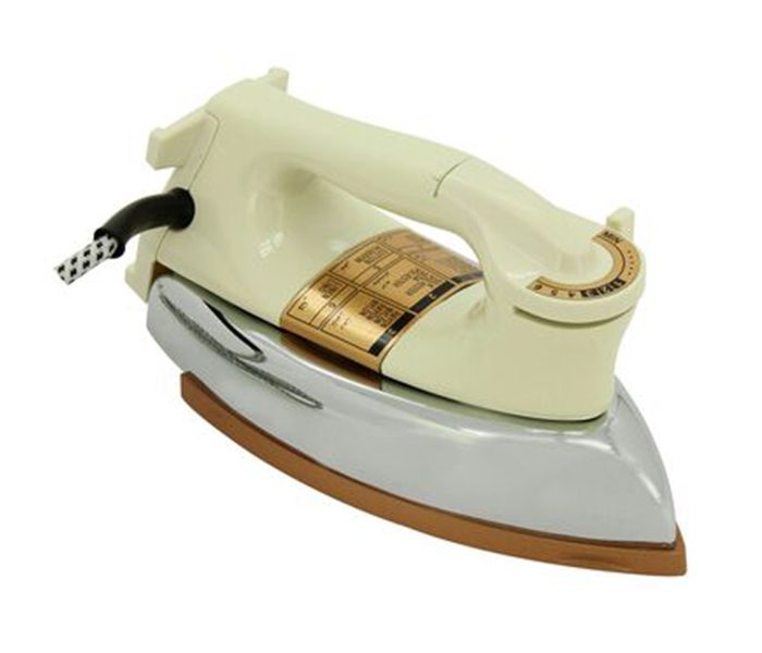 Sonashi SHI-6011 Heavy Iron with Golden Non-Stick Coated Soleplate - Silver - Zoom Image 1