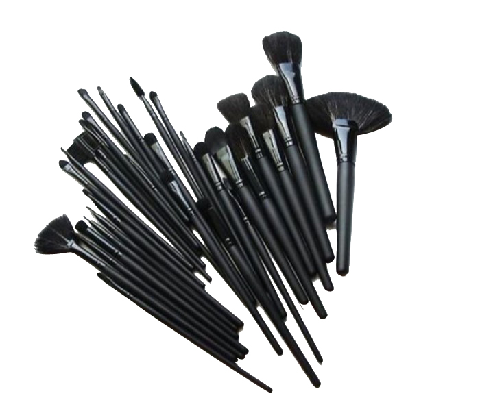 Cosmetic Makeup Beauty Brushes 24 Piece CM017  Black - Zoom Image