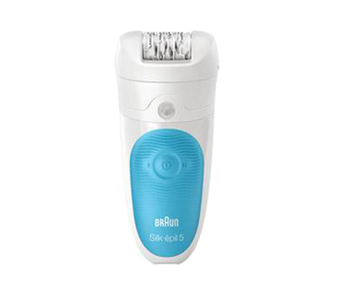 Braun N12822407A Wet & Dry Cordless Epilator - White & Blue - Zoom Image