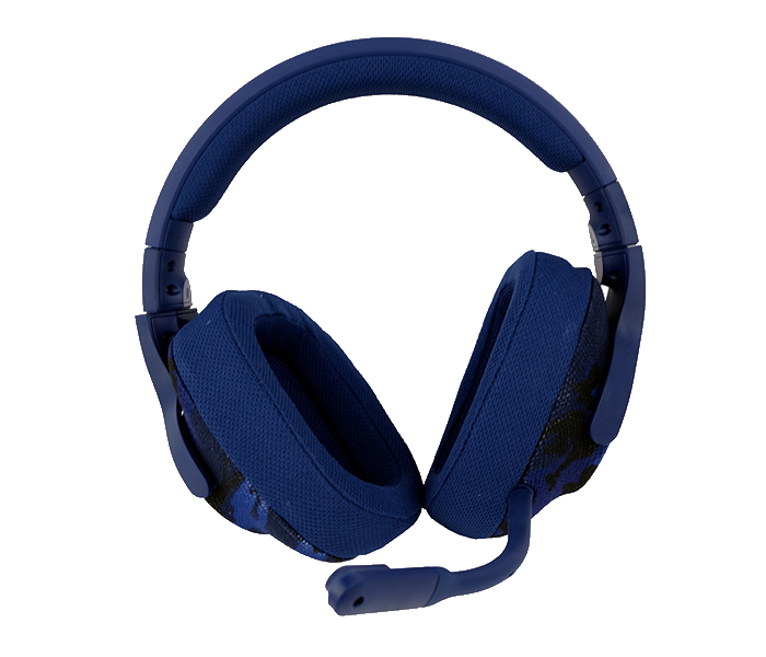 Logitech 981-000688 G433 7.1 Surround Sound Wired Gaming Headset - Blue Camo - Zoom Image 1