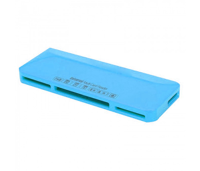 Trands TR-CR5126 Retro Multi Card Reader - Blue - Zoom Image 3