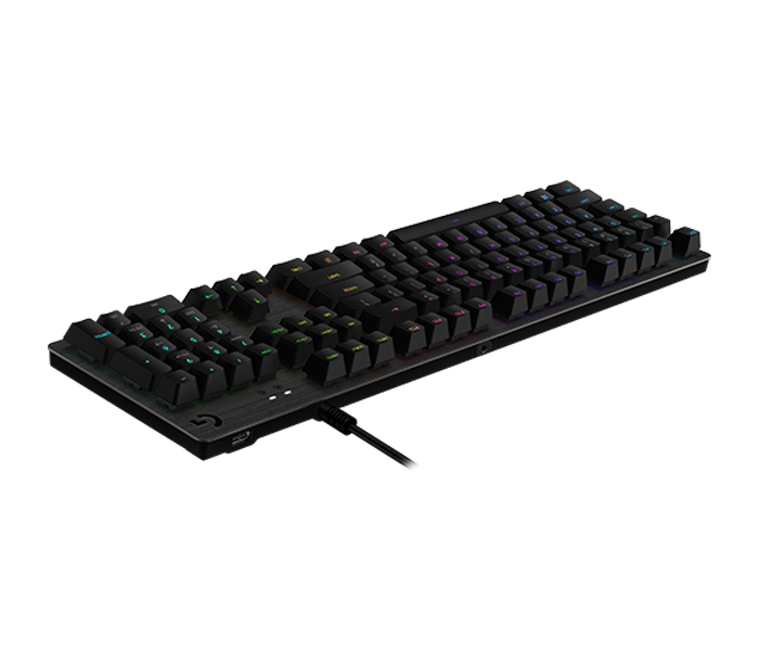 Logitech 920-008750 G512 Carbon Mechanical RGB Wired Gaming Keyboard - Romer-G Linear Switch, Black - Zoom Image 3